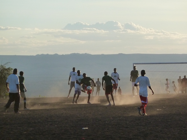 Voetbalproject in Endulen